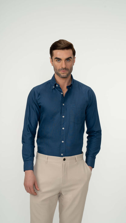 Cotton Oxford Shirt