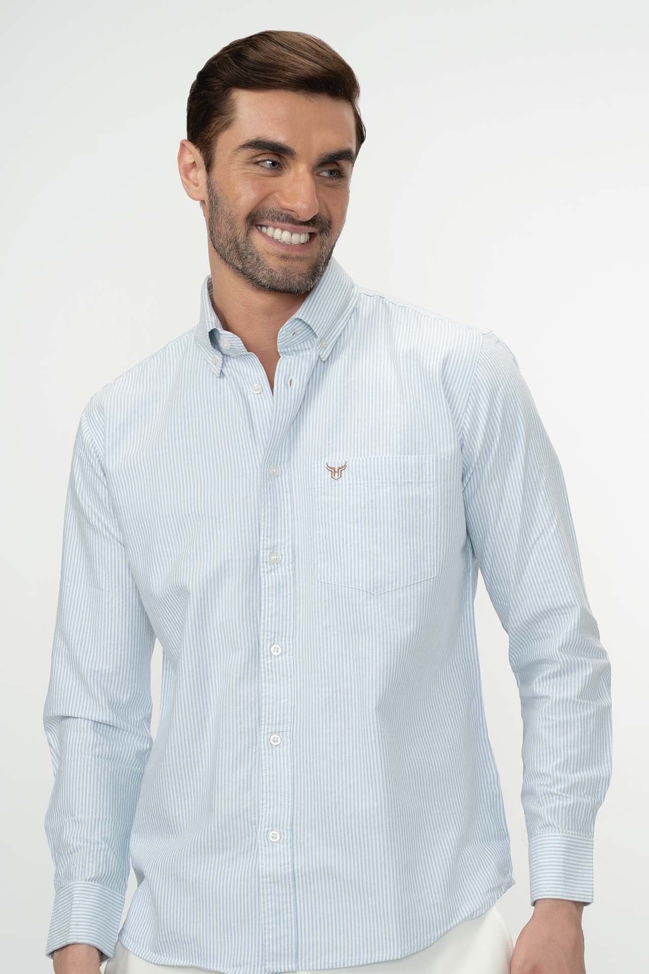 100% Cotton Stripes Shirt