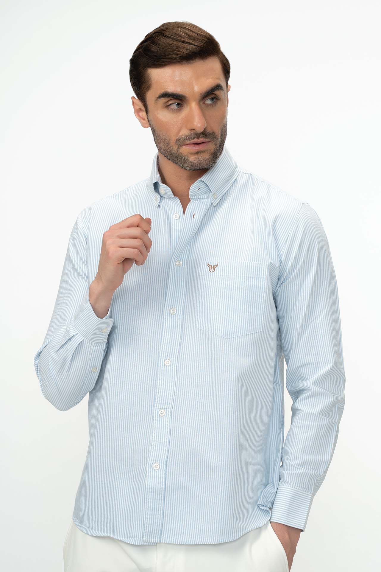 100% Cotton Stripes Shirt