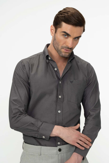 Cotton Oxford Shirt