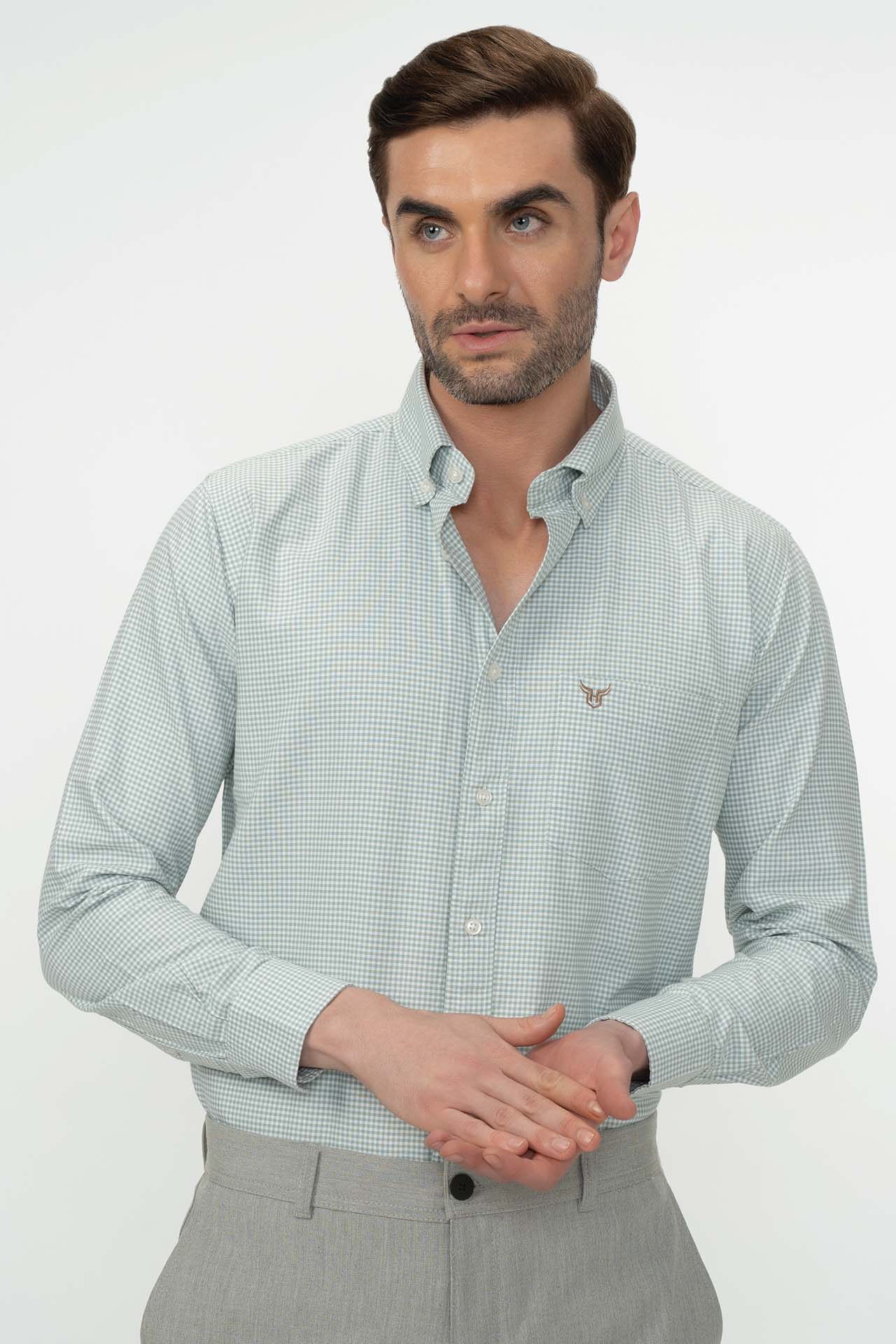 100% Cotton Checks Shirt