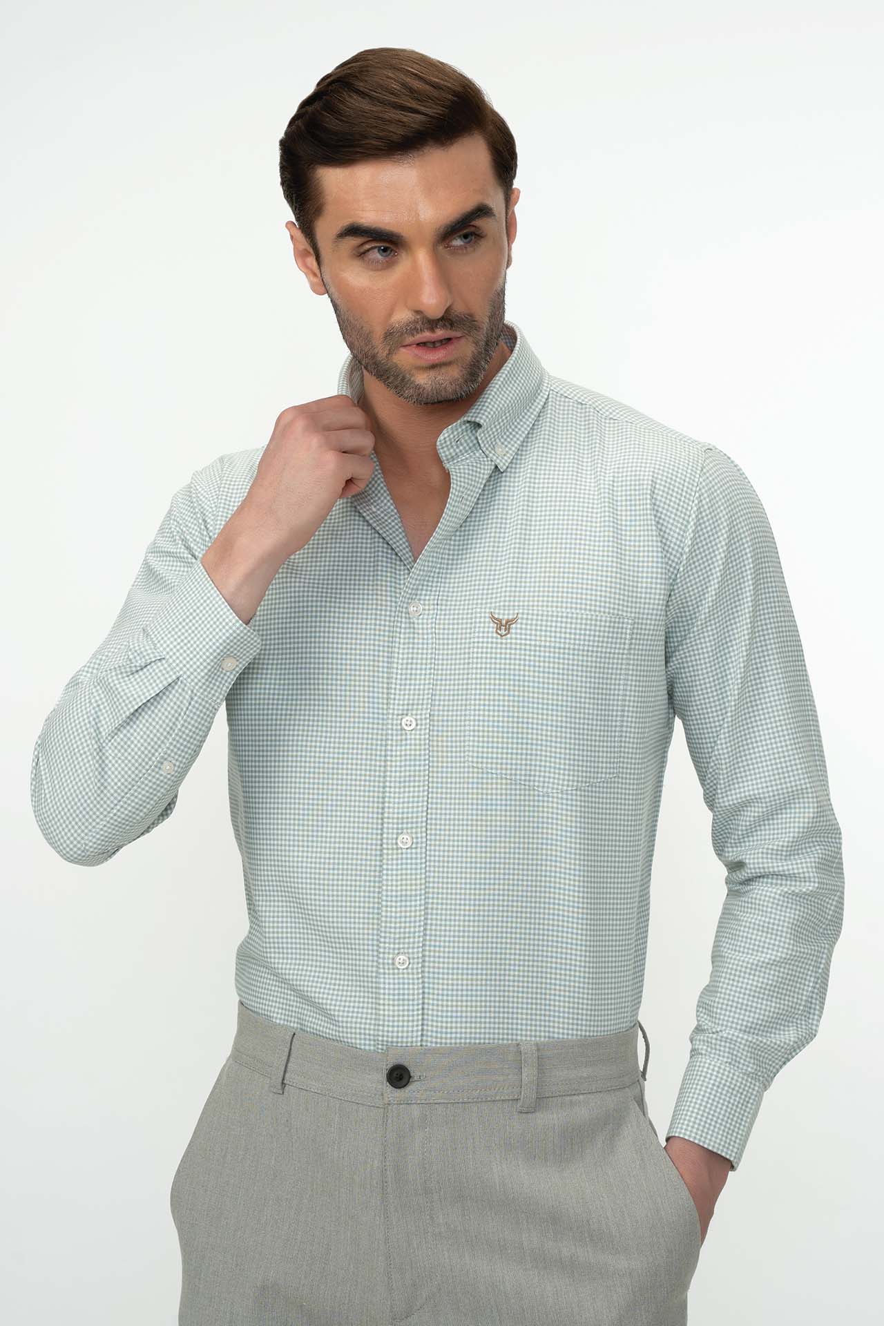 100% Cotton Checks Shirt