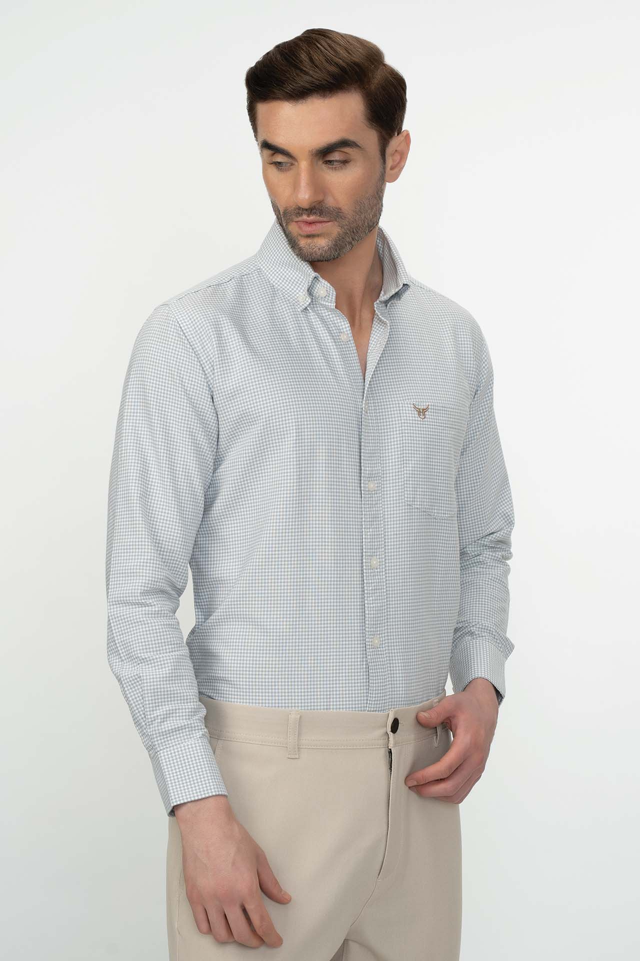 100% Cotton Checks Shirt