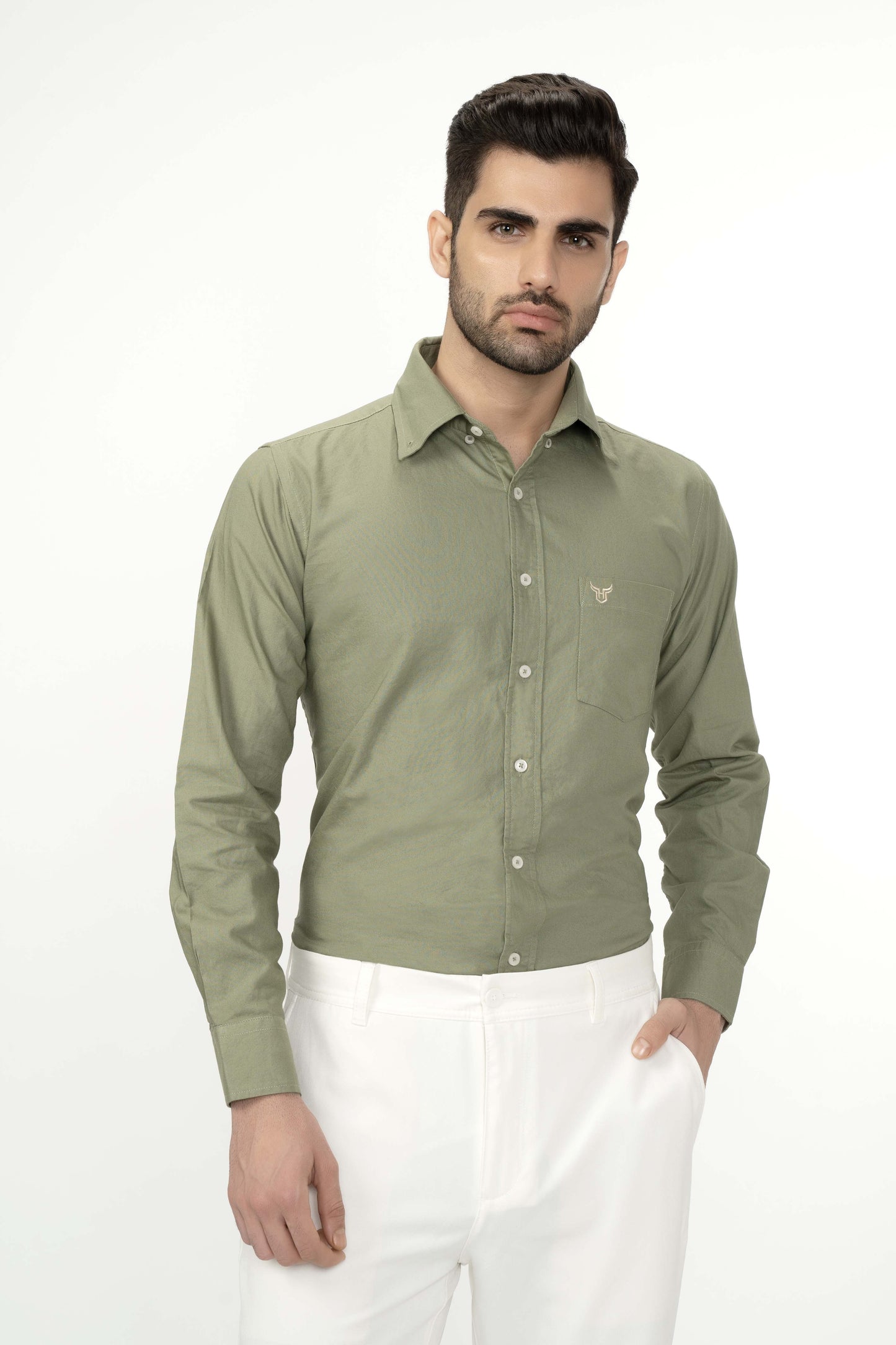 Cotton Oxford Shirt