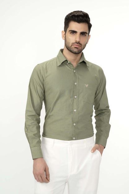 Cotton Oxford Shirt
