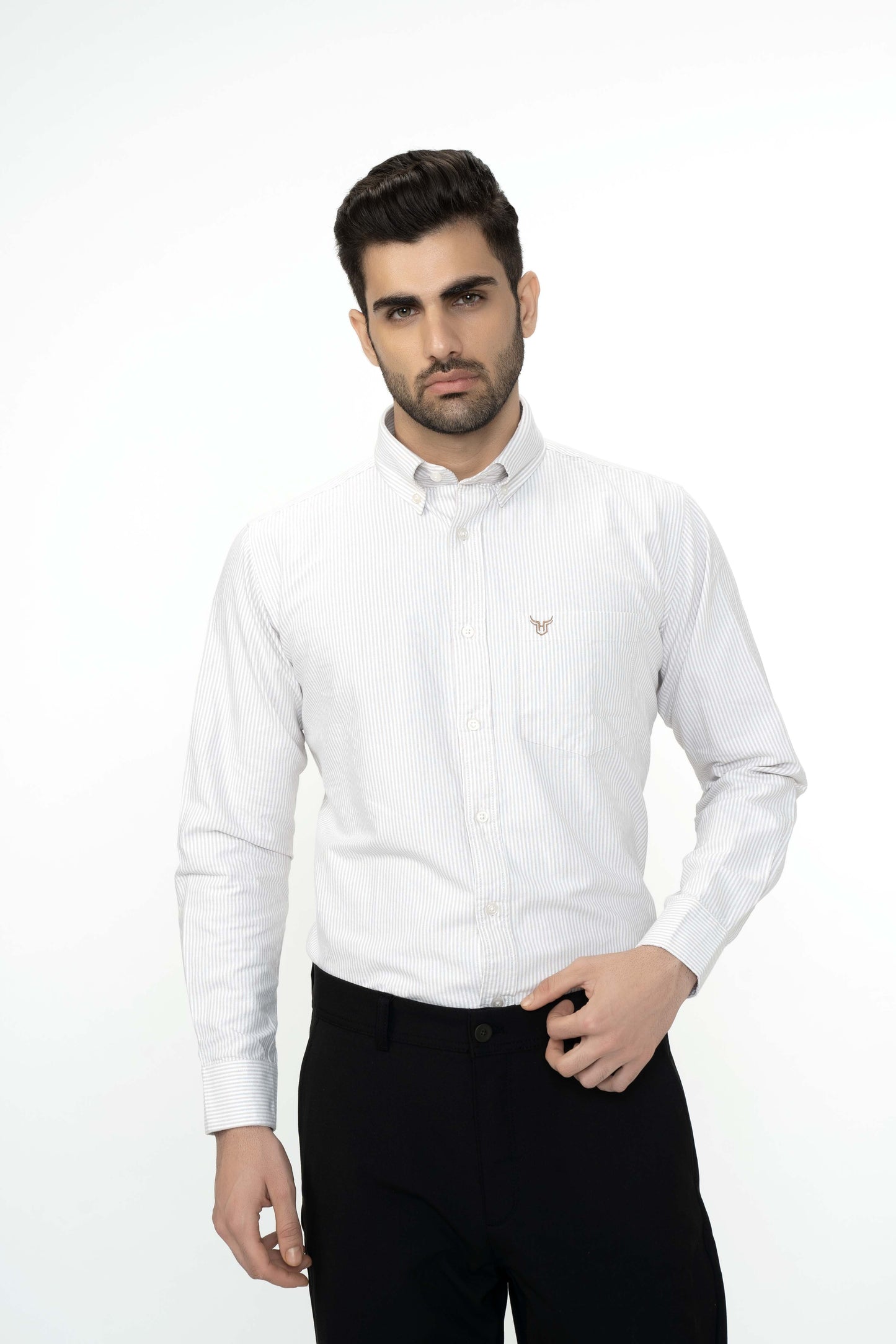 100% Cotton Stripes Shirt