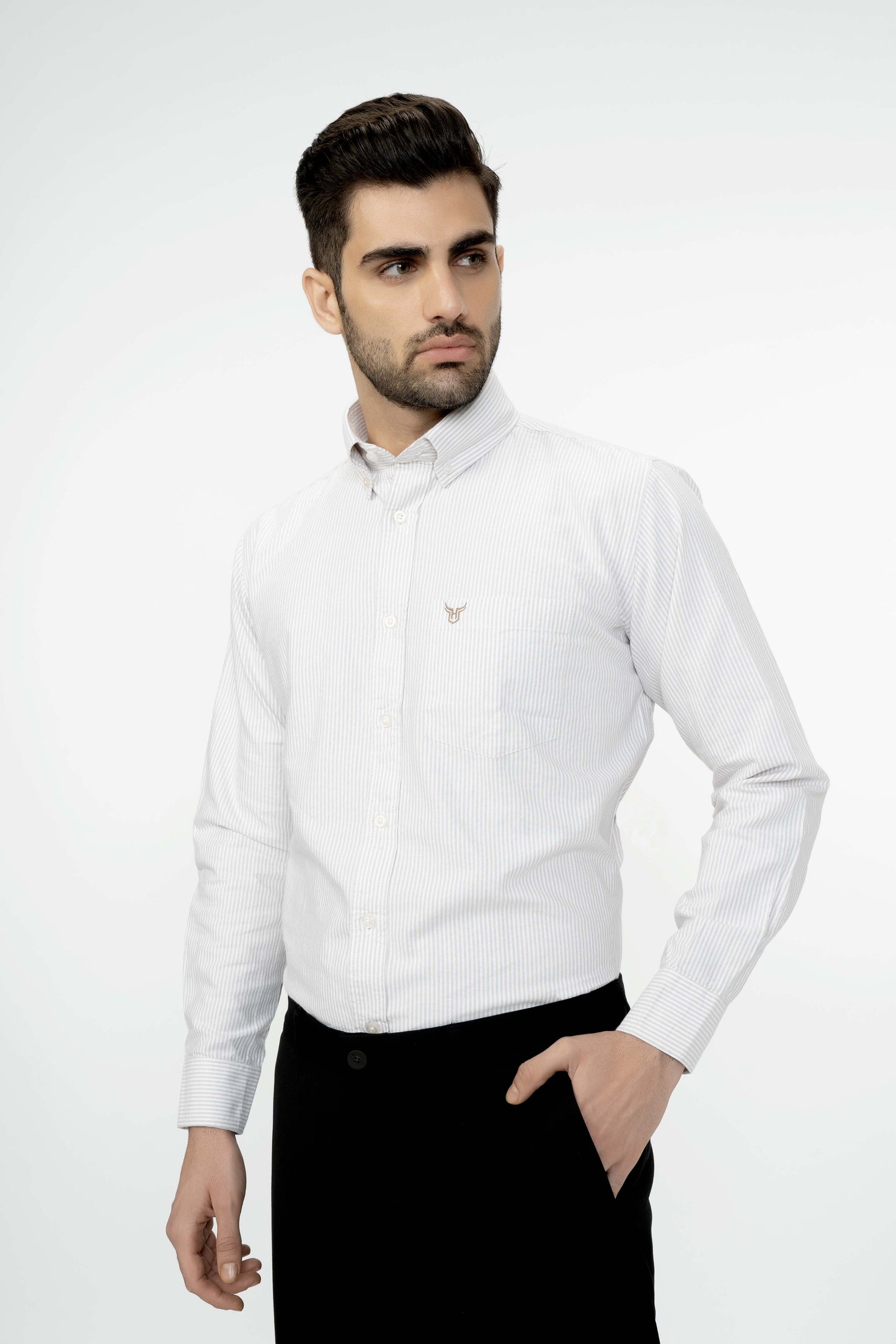 100% Cotton Stripes Shirt