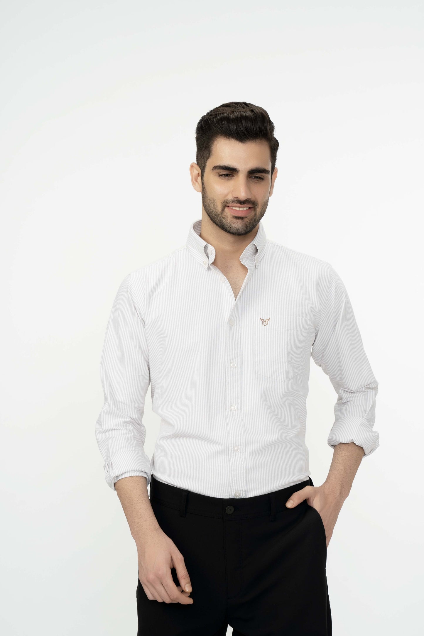 100% Cotton Stripes Shirt