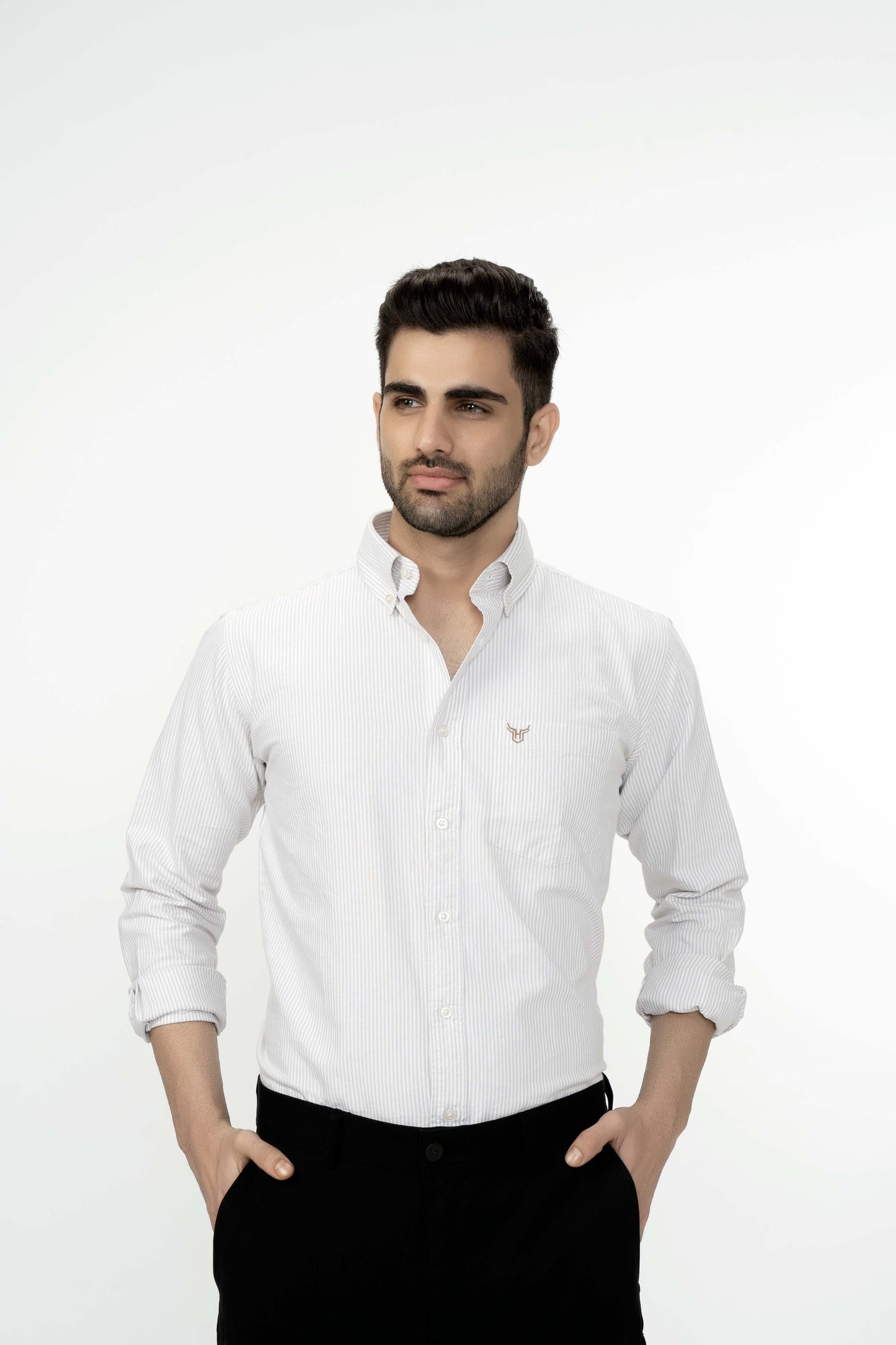 100% Cotton Stripes Shirt