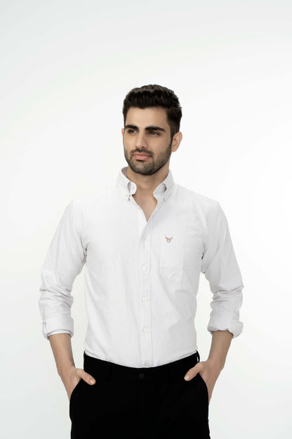 100% Cotton Stripes Shirt