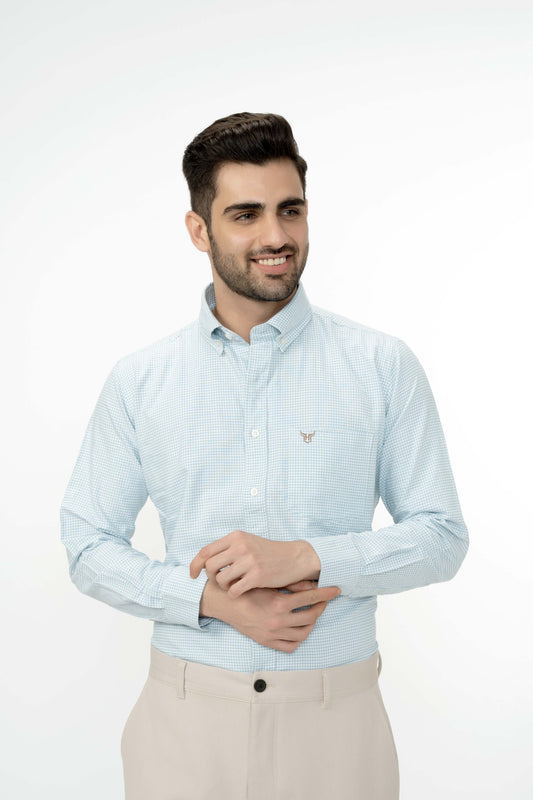 100% Cotton Checks Shirt