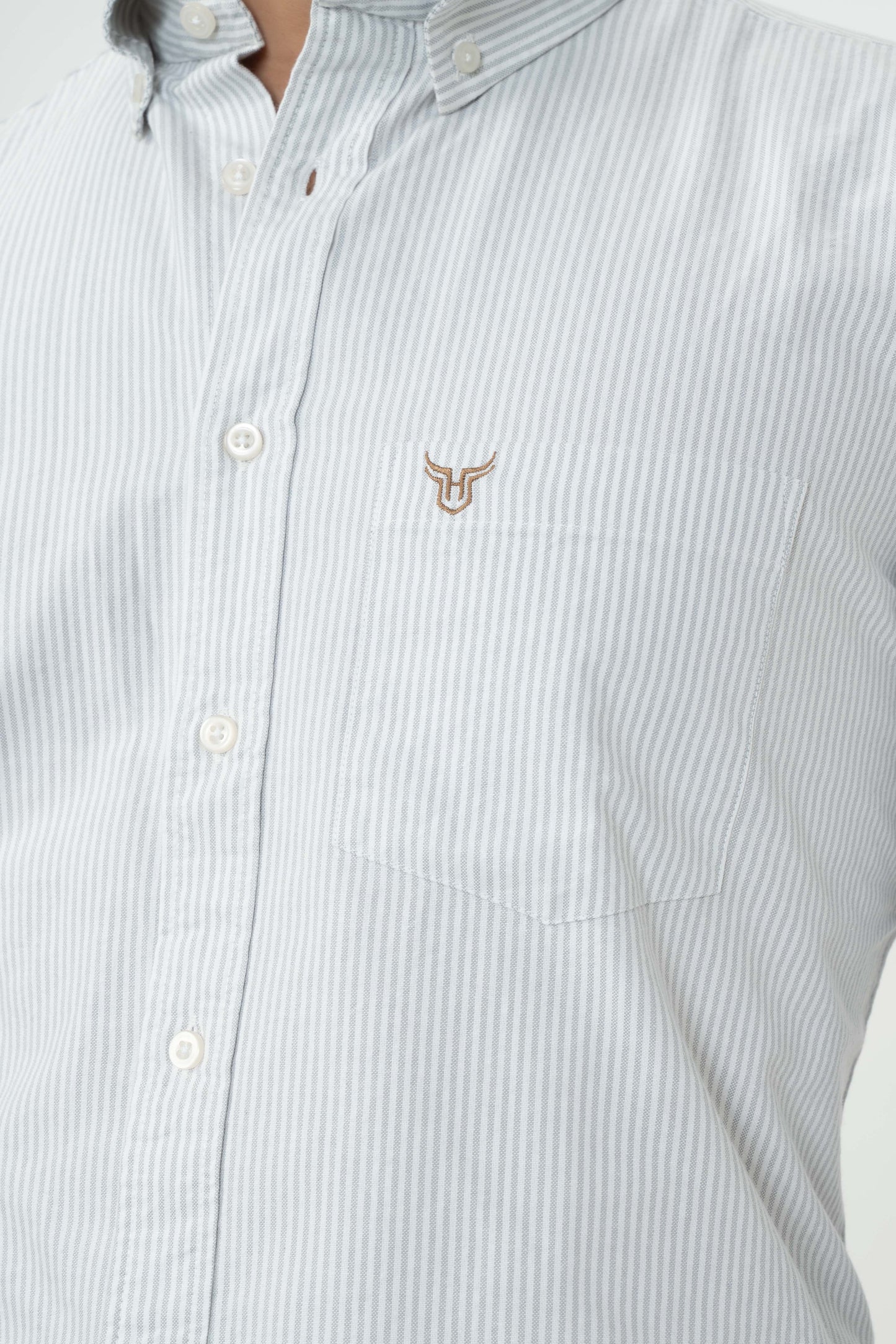 100% Cotton Stripes Shirt