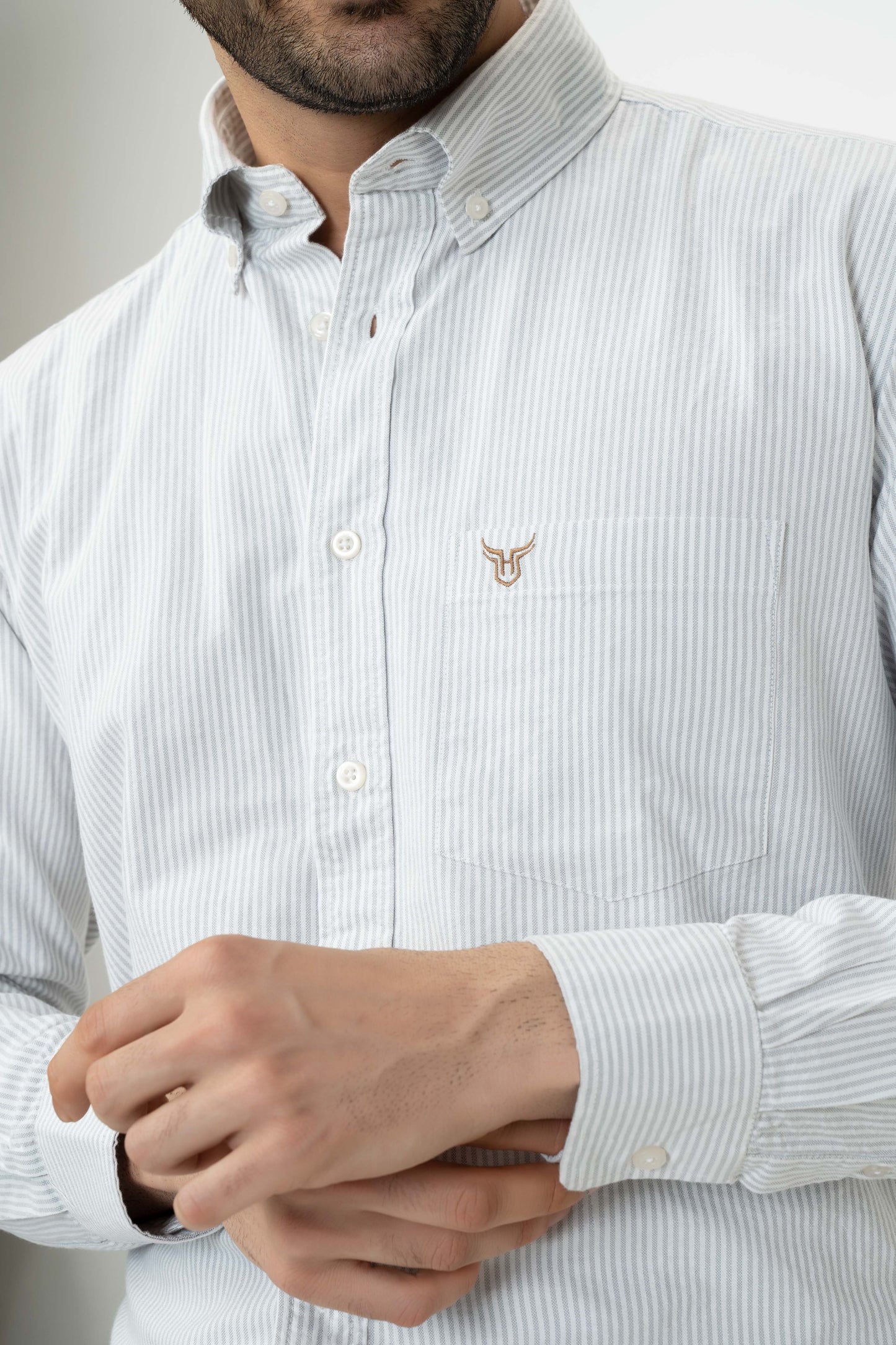 100% Cotton Stripes Shirt