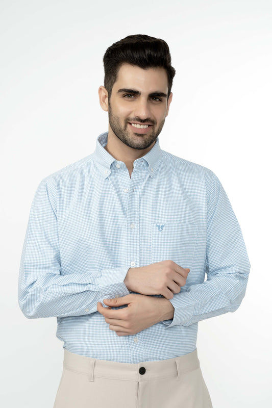 100% Cotton Checks Shirt