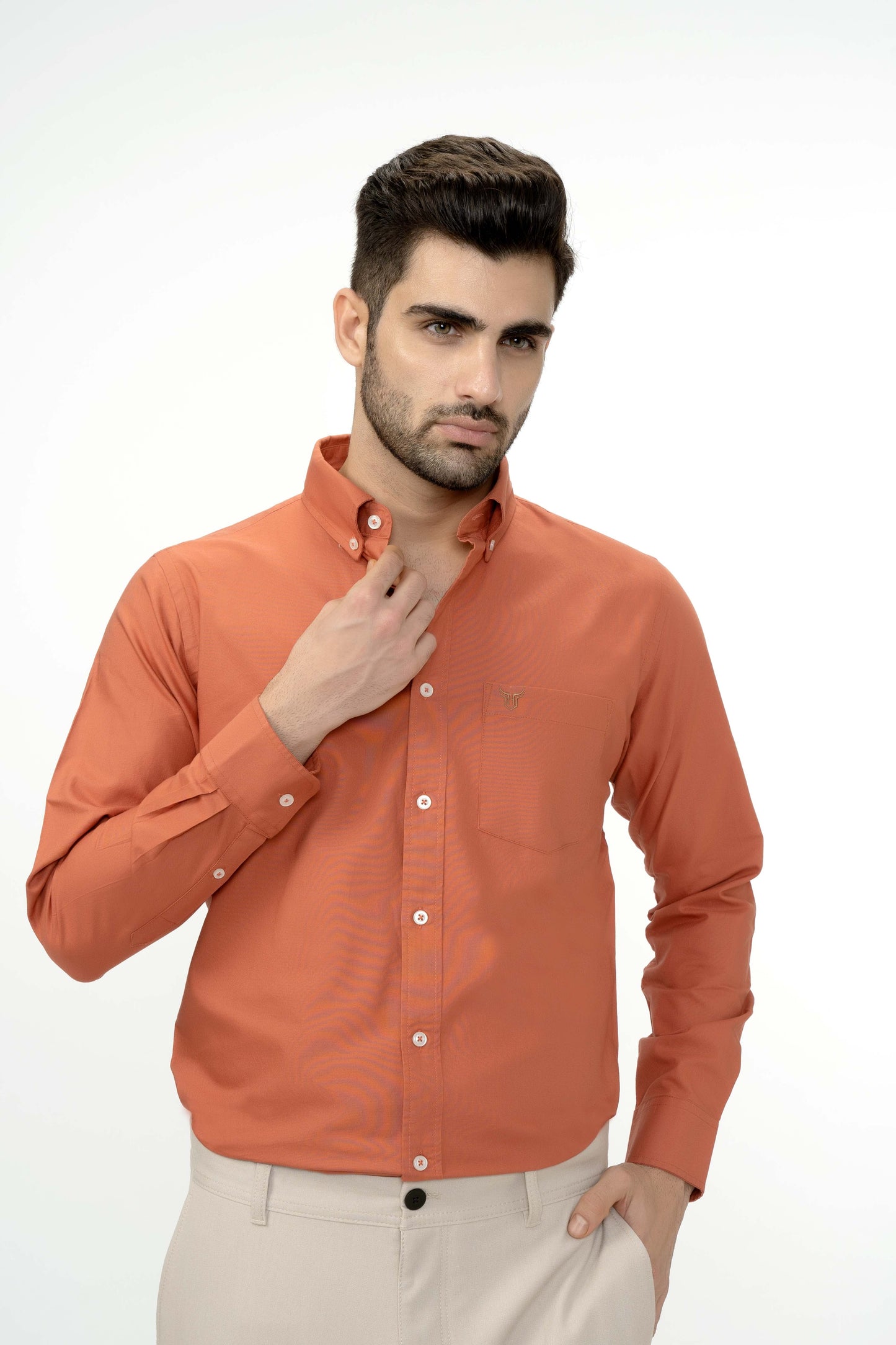 Cotton Oxford Shirt